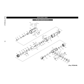 Diagram Diagram and Parts List for IR1200  Ingersoll Rand Ratchet